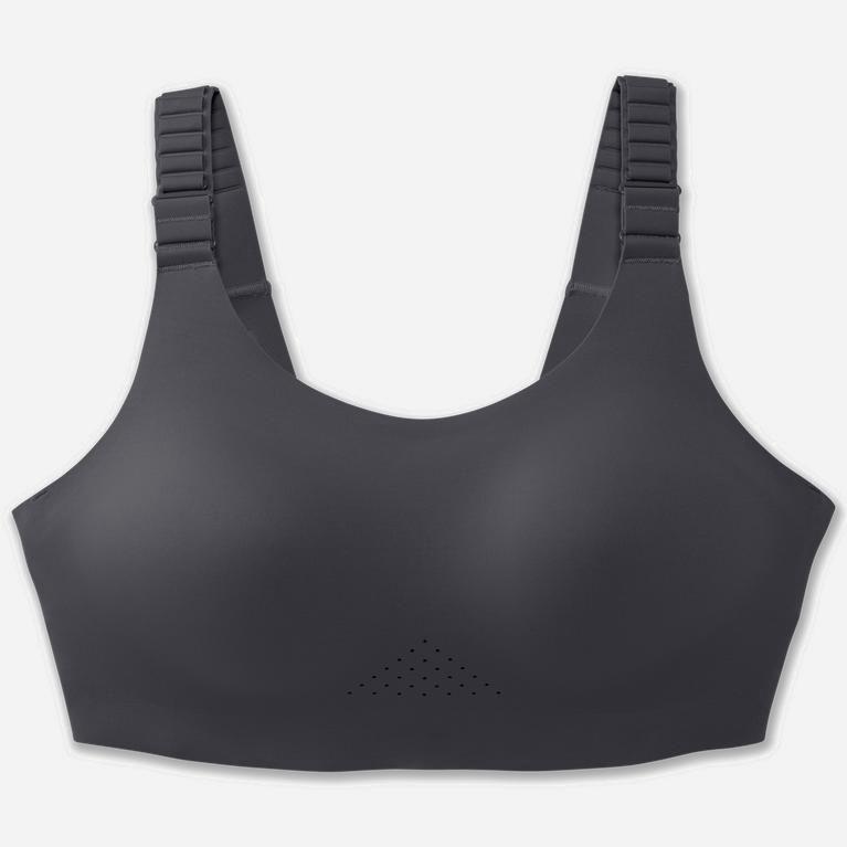 Brooks Women's Dare Scoopback 2.0 Sports Running Bra Singapore - Asphalt/DarkGey (59201-NJUQ)